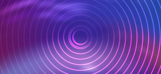 Fototapeta premium Abstract background with vibrant wavy vertical lines in shades of red, orange, pink, and dark blue, creating a dynamic texture and glowing effect