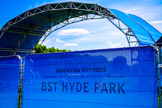 British Summer Time - BST Hyde Park World-Famous Music Festival Series, American Express Logo, Hyde Park, London, UK - June 2026