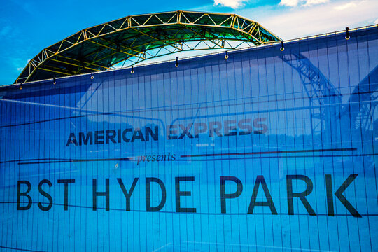 British Summer Time - BST Hyde Park Music Festival, American Express Logo, Hyde Park, London, UK - June 2026