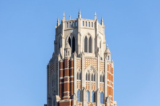 Nashville, TN, USA - September 29, 2025: The West End Tower, also known as Zeppos Tower, was completed in 2021 and is the tallest building on the Vanderbilt University campus.