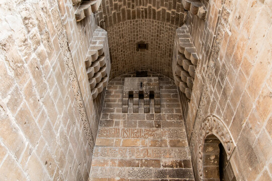 Citadel of Aleppo Interior Passage Steps Syria