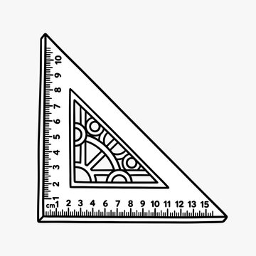 Drafting Triangle Ruler
