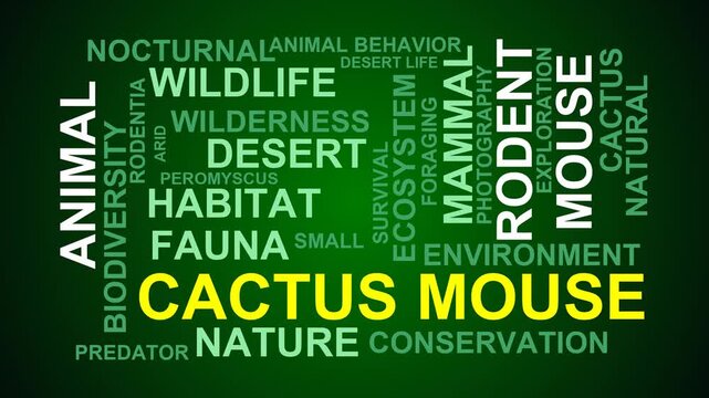 Cactus Mouse Word Cloud
