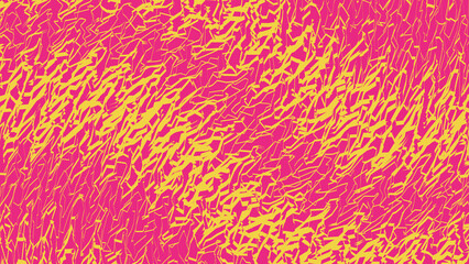 Fototapeta premium Vibrant pink, yellow abstract background, textured illustration, colorful gradient