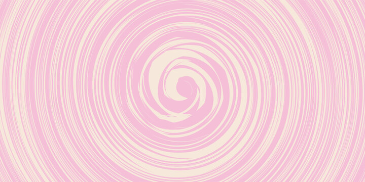 Pink candy pattern background. Abstract vector melted caramel texture. Strawberry cream swirls. Liquid mousse background.