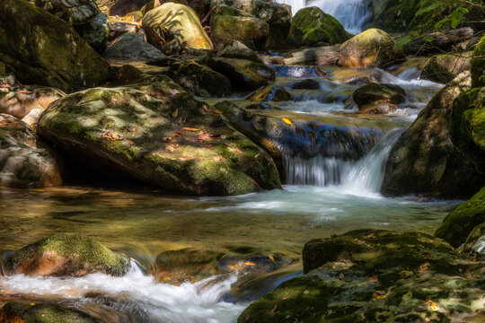 Beautiful running water found in Lamar Alexander State Park