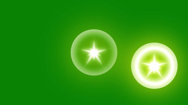 Star twinkling animation, single star glitter, glowing shinning twinkle stars, Starry night, twinkle animation, retro sparkle particle movement on green screen background. 4k video loop.