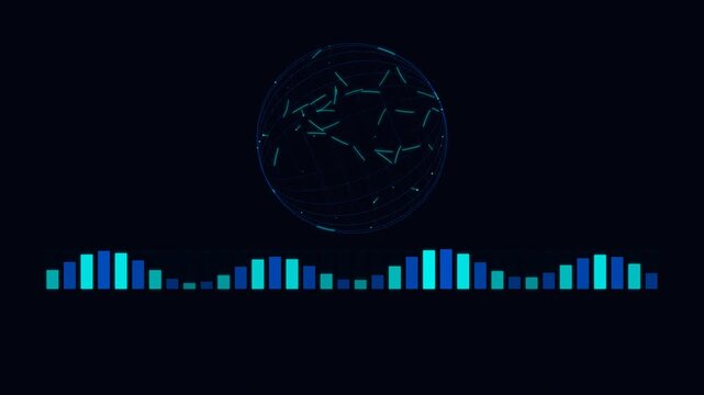Motion of Global Data Visualization with Dynamic Digital Earth and Data Waves.