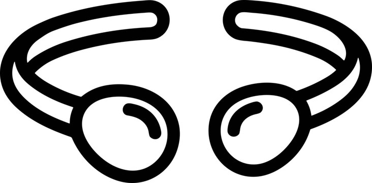Minimalist Icon of Ear Piercing Jewelry