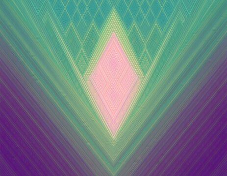 diamond geometric fading pattern or background