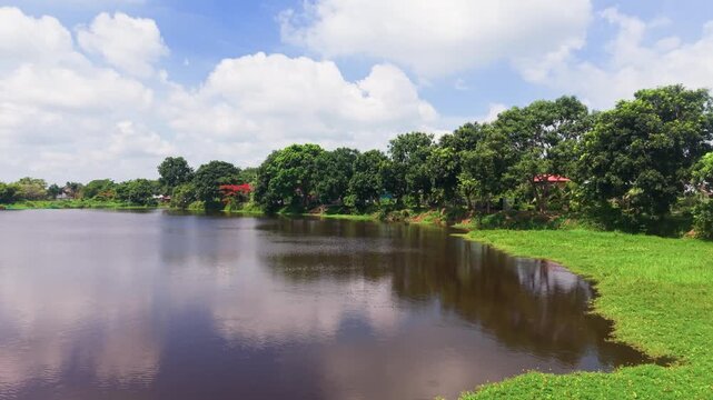 Visit Chau Duc Lake in Dong Nai Vietnam for a relaxing getaway in nature