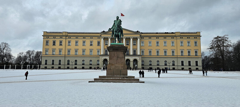 Wonderful photos of the capital, Oslo, the seat of the Norwegian monarchy, in winter weather
