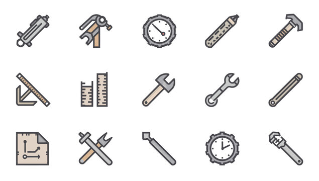 Collection of various hand tools.