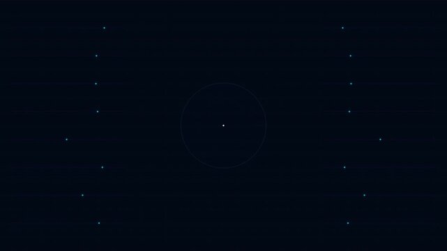 Motion of Starry Night Sky with Twinkling Stars in a Dark Night Sky Scene.