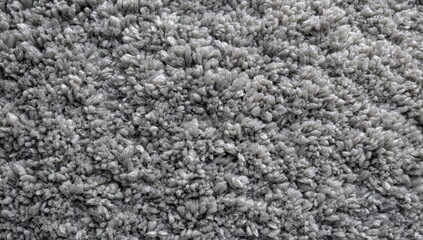 Fototapeta premium Detailed view of a gray carpet's texture