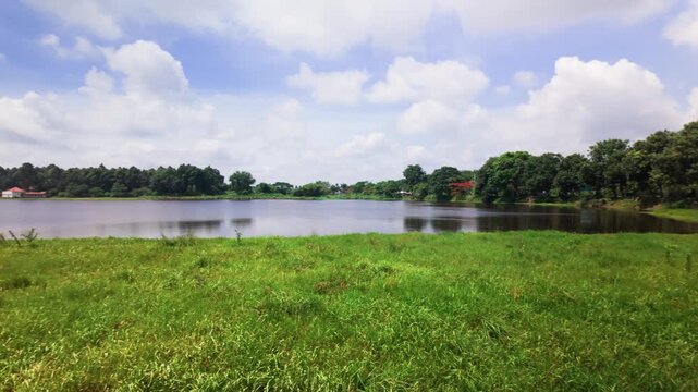 Exploring Chau Duc Lake in Dong Nai, Vietnam during daytime hours