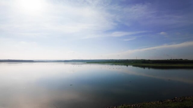 Explore Ho Cau Moi in Dong Nai Vietnam with fresh water and clear sky
