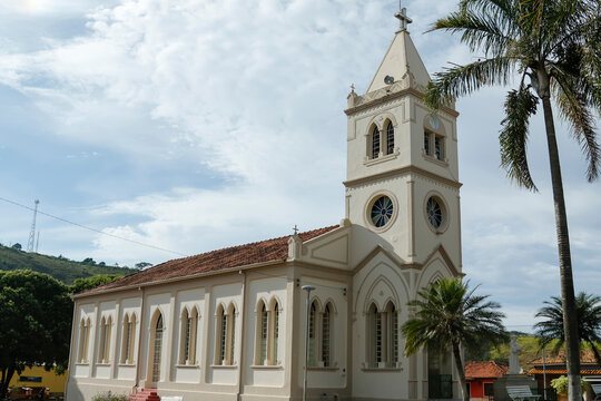 Saint Francis of Assis main church in Vargem Bonita town near Serra da Canastra