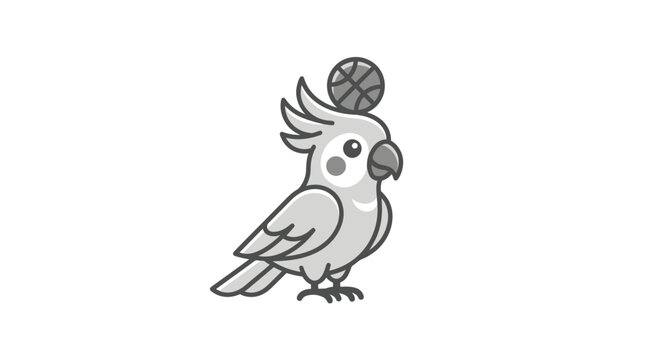 Cockatiel Bird Pet Domestic Animal.