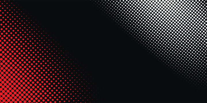 Creative halftone on white background. Vector dots glitter or halftone glitter pattern texture Pop Art Style Background. vector grunge arts red grunge Vector illustration art