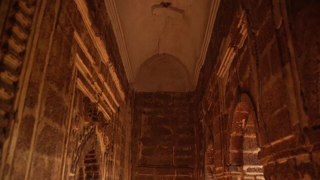 The Jor Mandir is one of the prominent laterite temples of Bishnupur. Stories from the Puranas can be seen depicted in the terracotta ornamentation on the front of the temple.