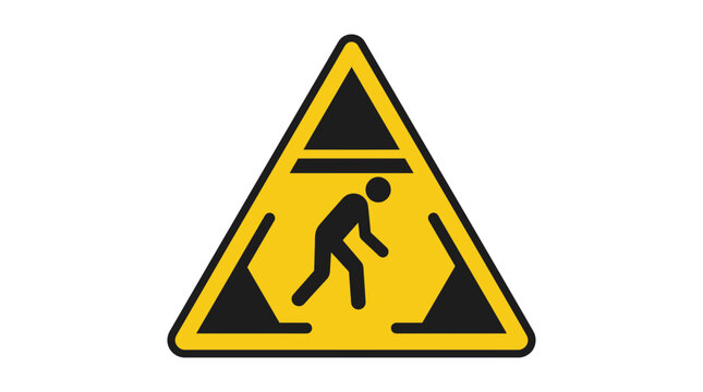 Low Headroom Warning Sign Icon