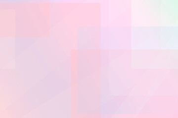 Obraz premium A calming pink and blush abstract background blends translucent blocks into a light mosaic pattern, perfect for wellness branding, invitations, or stylish presentation slides.