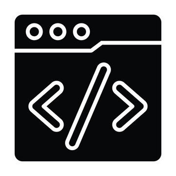 Web Development Icon. 