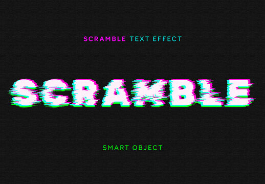Scramble Text Effect