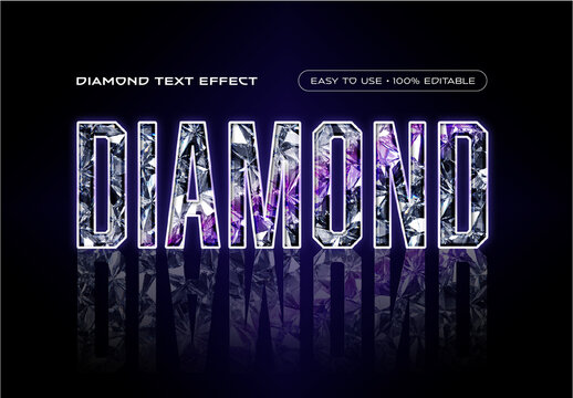 Diamond Text Effect