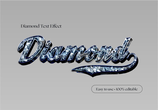 Diamond Text Effect