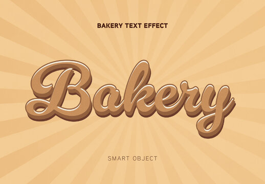 Bakery Text Effect