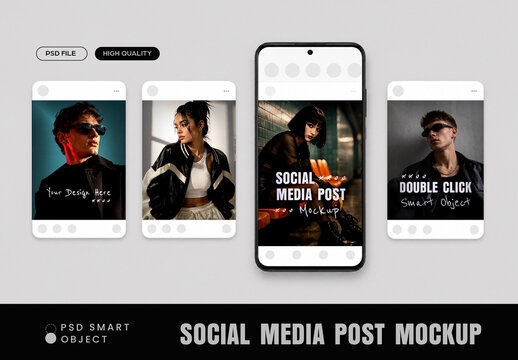 Instagram Social Media Post Mockup