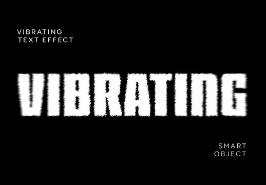 Vibrating Text Effect