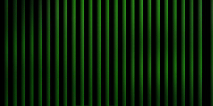 Abstract vertical green digital glitch effect pattern on dark background