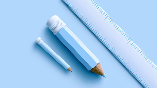 pen and ruler