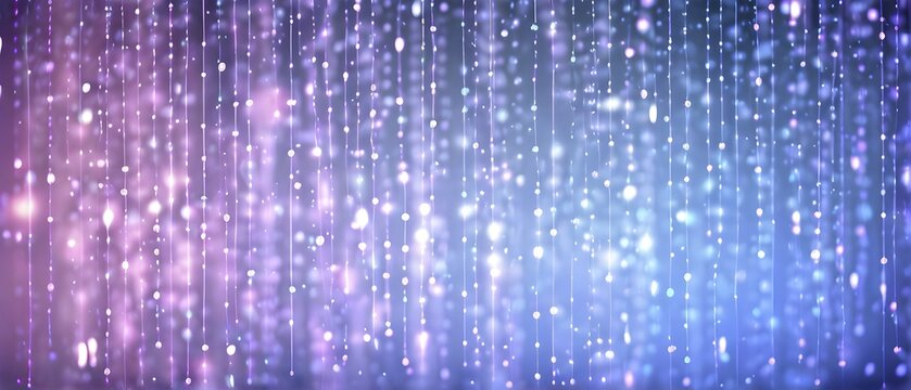 Abstract animation of binary code cascading down like digital rain, representing data insights, pastel hues, AI generated
