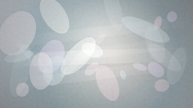 Abstract bokeh light background with soft elliptical shapes