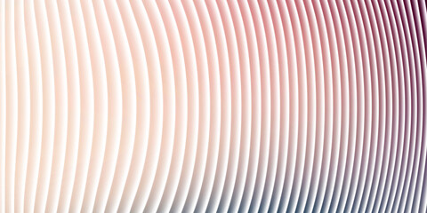 Minimalist abstract pattern of smooth 3D curved paper planes with minimalist
