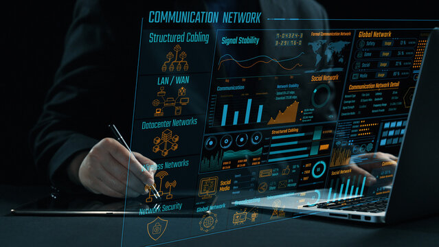 Explore a sophisticated representation of communication networks highlighting structured cabling, signal stability, and security insights for effective data management. Cipher