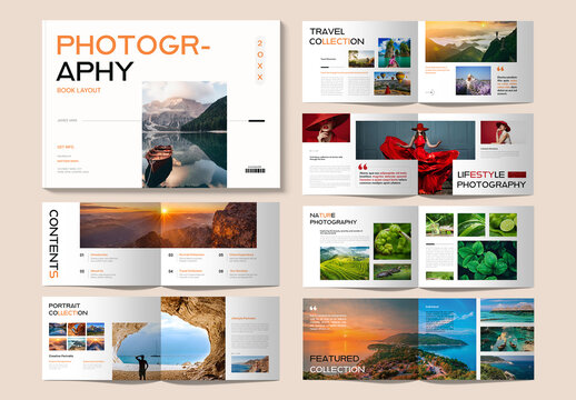 Photography Album Book Layout