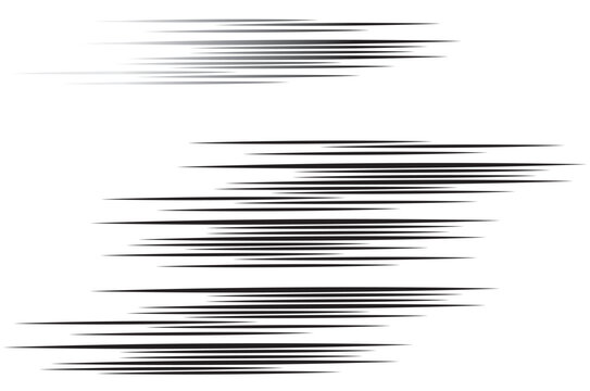 Abstract speed lines background, illustration vector
