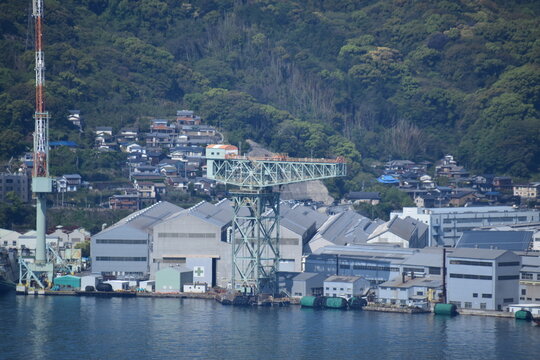 長崎県 長崎市の三菱重工業長崎造船所