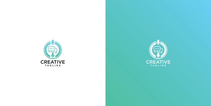 Modern Creative Thinking Logo Design with Light Bulb and Leaf for Eco-Friendly Business Ideas and Innovative Growth