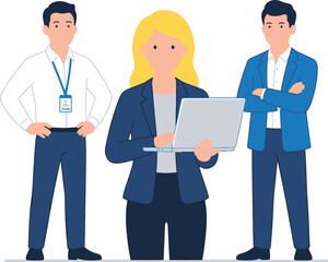 Fototapeta premium group of business people