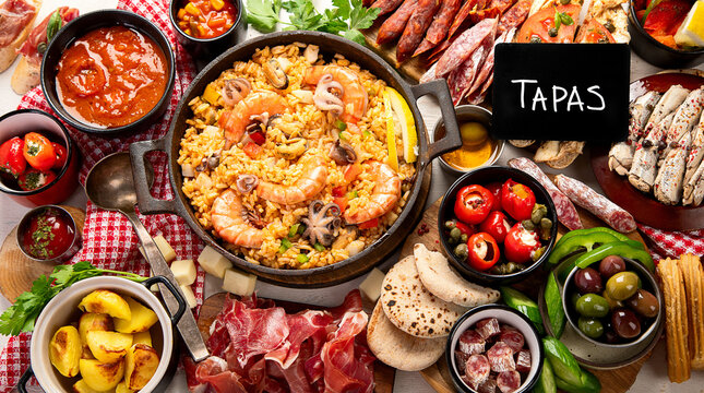 Typical spanish food.
