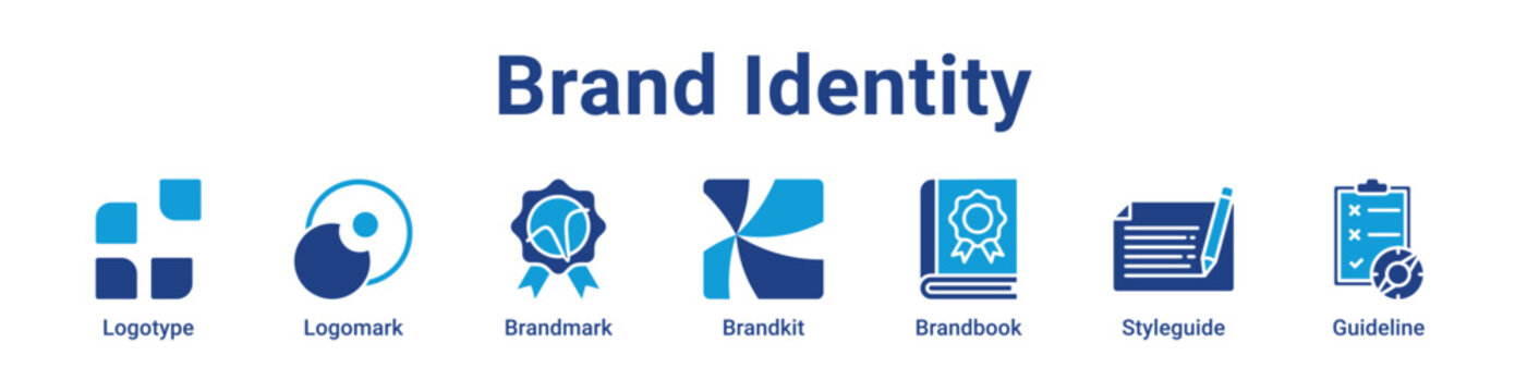 -Brand Identity Web Icon Banner and Collection