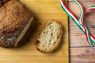 Traditional Hungarian Bread for Saint Stephen’s Day and New Bread Festival
