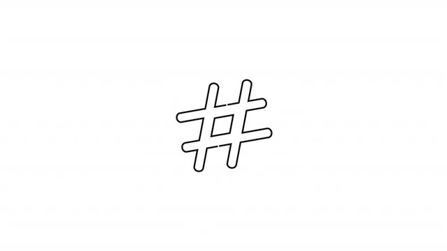 Hash Tag Icon