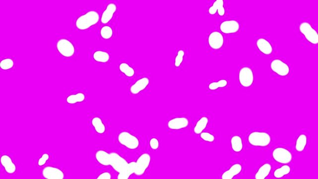 Microscopic Biology Cell Animation | Science Medical Healthcare Background Loop